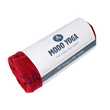 Modo Hot Yoga Towel - Modo Red