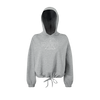 Fit & Flow Crop Hoodie - Heather