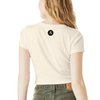 Slow Moving Club Micro Rib Baby Tee — Ivory [Pre-Order | MOQ: 8 Units Per Design]