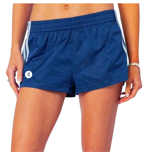 Modo Retro Running Shorts — Dark Blue  [Pre-Order | MOQ: 8 Units Per Design]