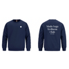Wellness Club Heavyweight Crewneck — Navy [Pre-Order | MOQ: 8 Units Per Design]