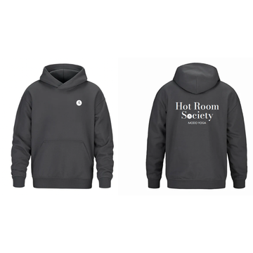 Hot Room Society Heavyweight Hoodie — Charcoal  [Pre-Order | MOQ: 8 Units Per Design]