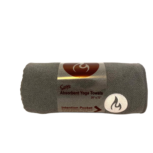 Modo Hot Yoga Towel - Cool Gray (Old Inventory)