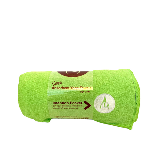 Modo Hot Yoga Towel - Lime Green (Old Inventory)