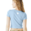 Slow Moving Club Micro Rib Baby Tee — Baby Blue  [Pre-Order | MOQ: 8 Units Per Design]