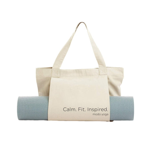 Calm.Fit.Inspired Canvas Modo Tote