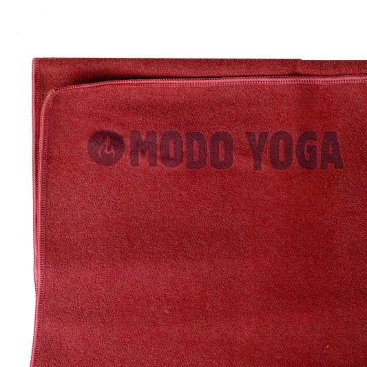 Modo Hot Yoga Towel - Modo Red