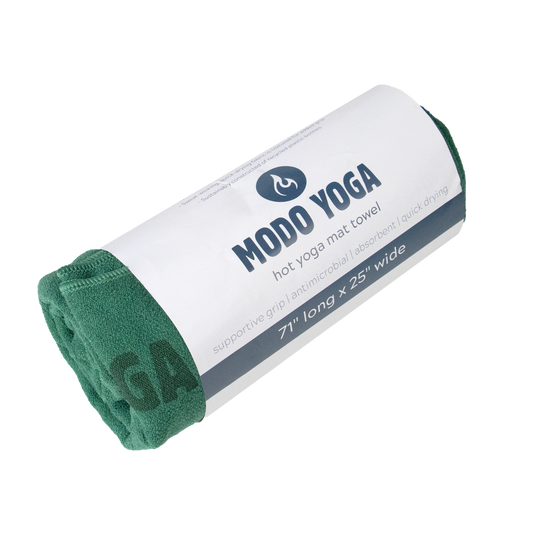 Modo Hot Yoga Towel - Modo Green