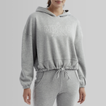 Fit & Flow Crop Hoodie - Heather