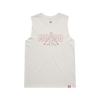 Silhouette Faded Tank - Bone