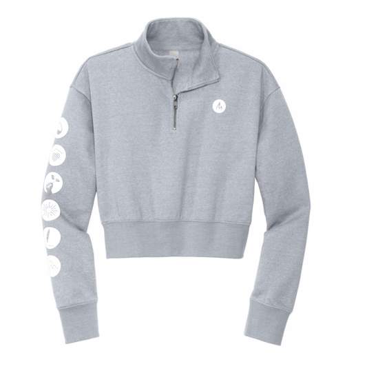 Modo Pillar - 1/2 Zip Crop (On-Demand Collection MOQ: 8 Units Per Design)